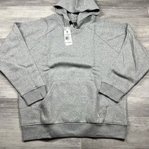 Adidas Women's Size Medium All SZN Fleece Boyfriend Hoodie Grey‎ Heather HN4207